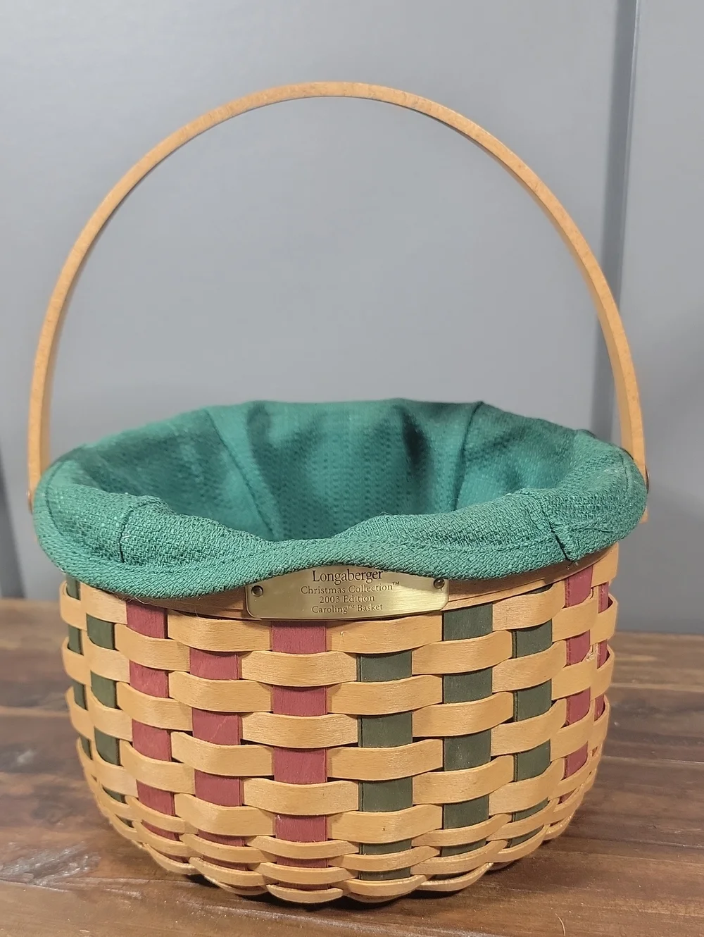 Vintage Longaberger Holiday Basket